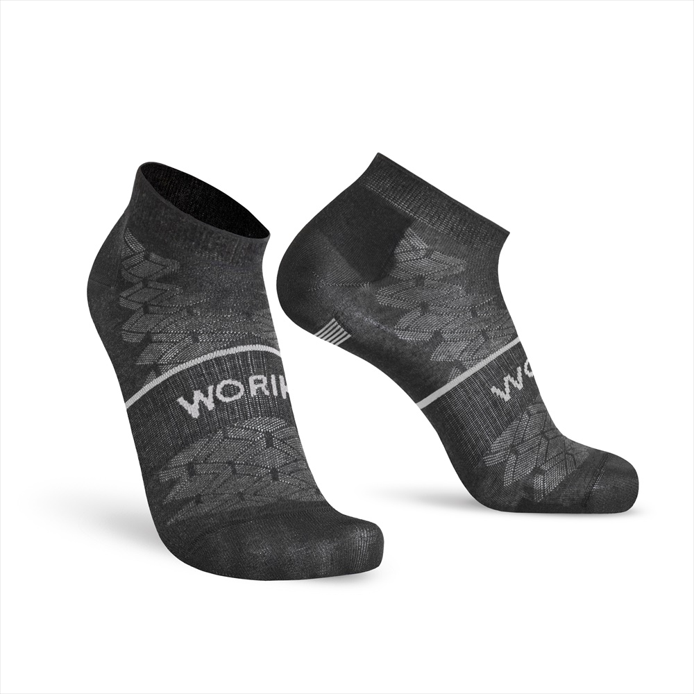 Καλτσάκια WORIK Thil Black (Pack: 2 Ζεύγη)